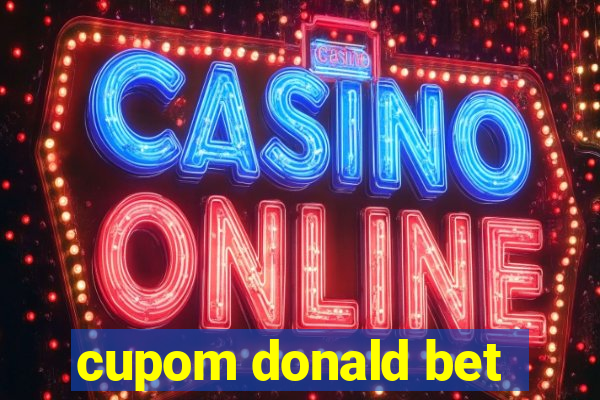 cupom donald bet